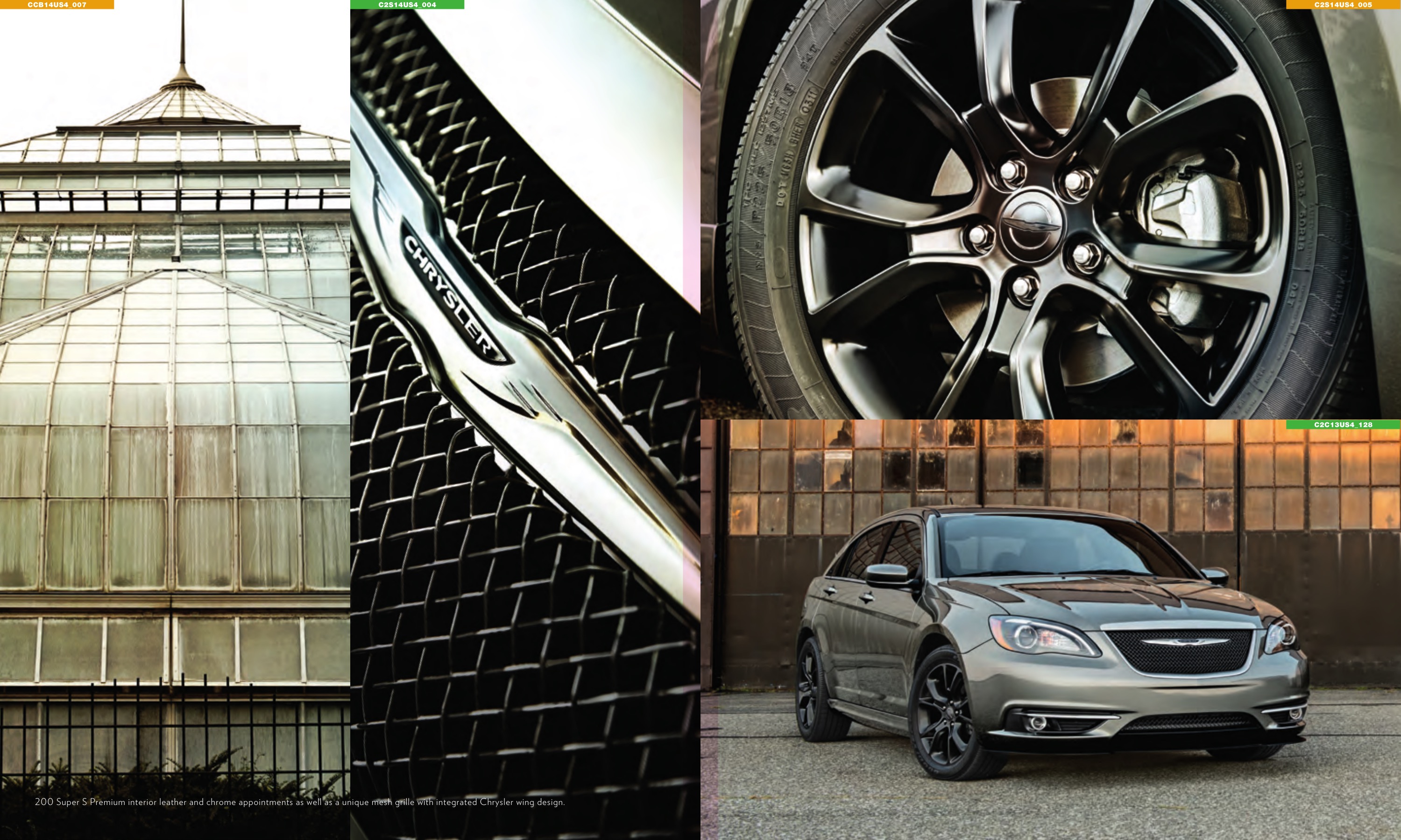2014 Chrysler 200 Brochure Page 2